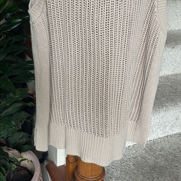 A new day Beige Knit Linen Tank Top - Picture 4 of 9